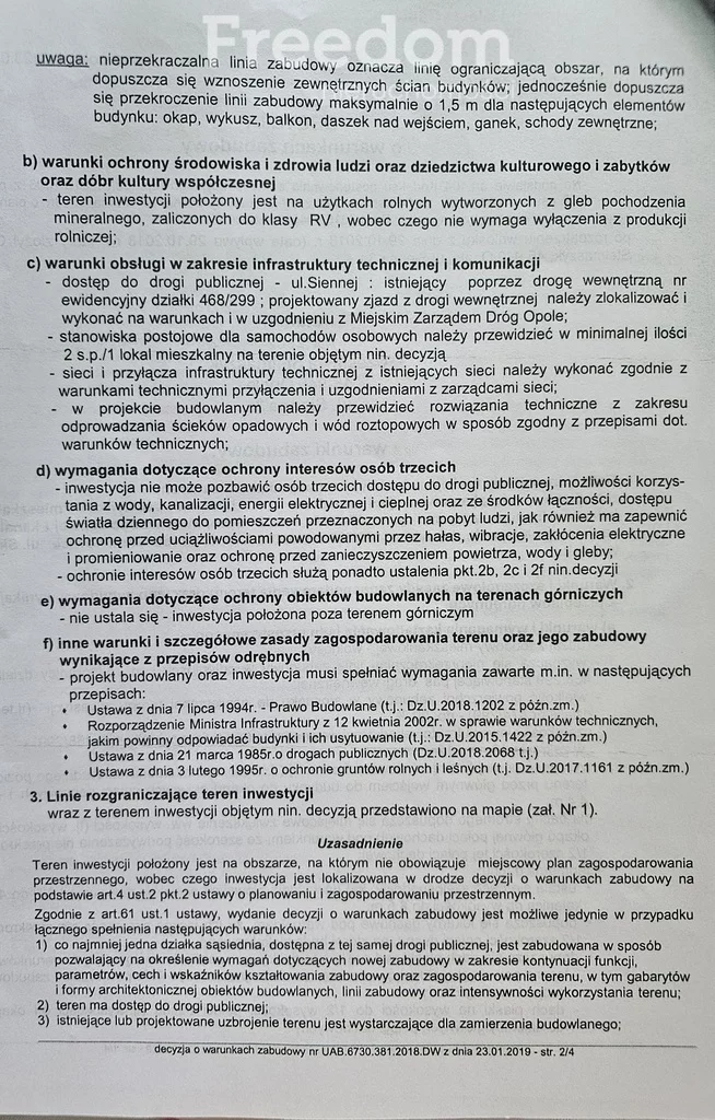 Działka 795,00 m², oferta nr , 8625/3685/OGS, Opole, Chmielowice, Polnych Kwiatów