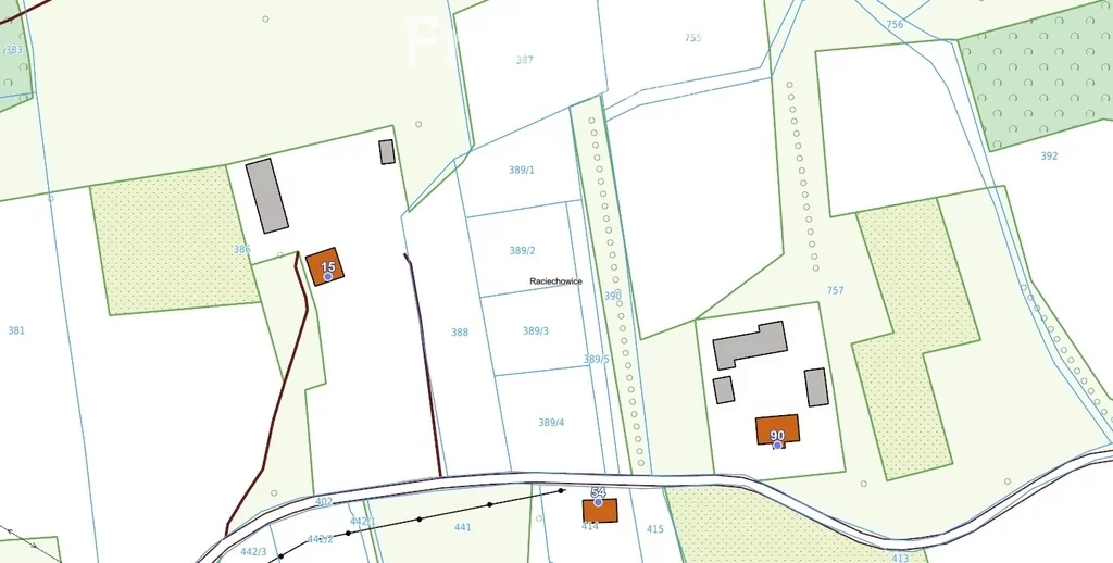 Działka 4 600,00 m², oferta nr , 8283/3685/OGS, Raciechowice