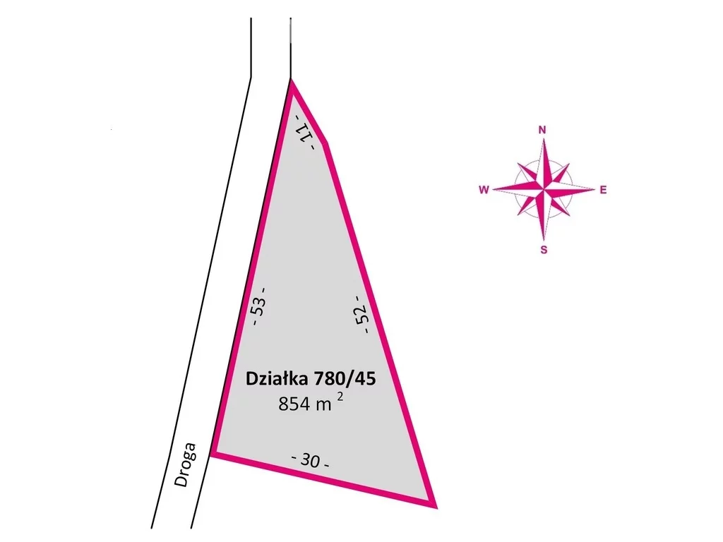 Działka 854,00 m², oferta nr , 10144/3685/OGS, Radawa