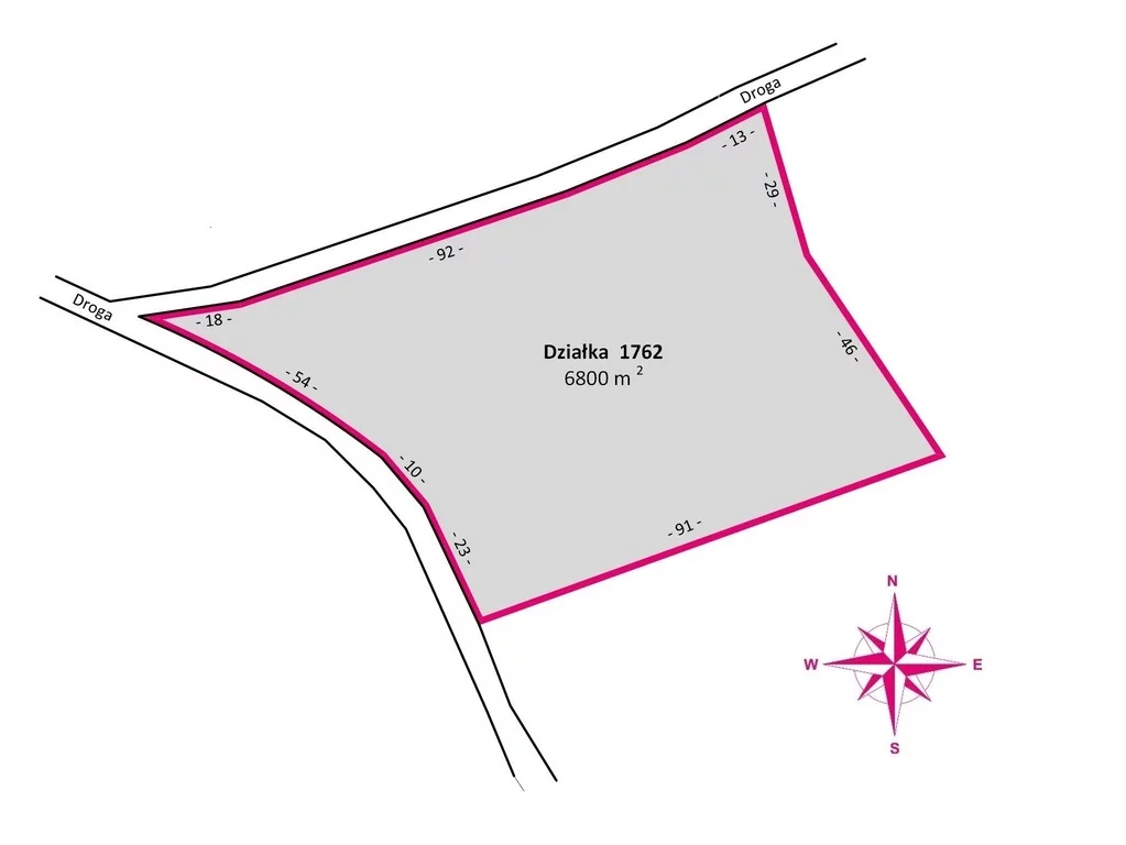 Działka 6 800,00 m², oferta nr , 11282/3685/OGS, Rakszawa