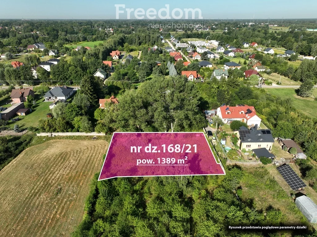 Działka 1 389,00 m², oferta nr , 11091/3685/OGS, Kazimierów, Różana