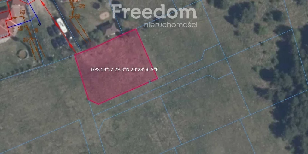 Działka 852,00 m², oferta nr , 9553/3685/OGS, Różnowo
