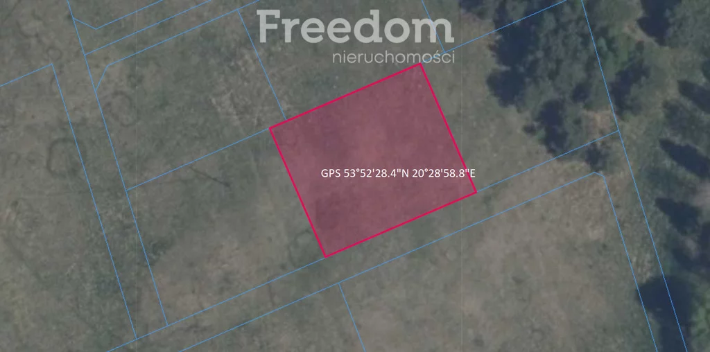 Działka 1 003,00 m², oferta nr , 9557/3685/OGS, Różnowo