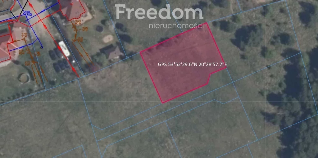 Działka 851,00 m², oferta nr , 9554/3685/OGS, Różnowo