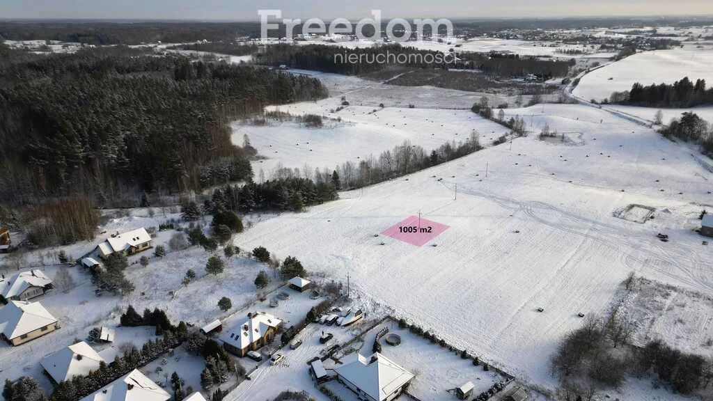 Działka 1 005,00 m², Różnowo, Sprzedaż