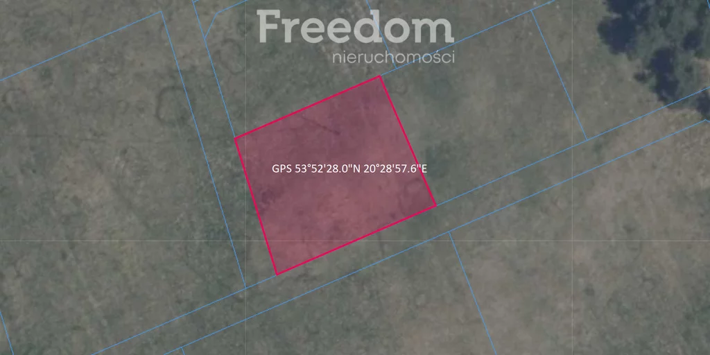 Działka 1 005,00 m², oferta nr , 9556/3685/OGS, Różnowo