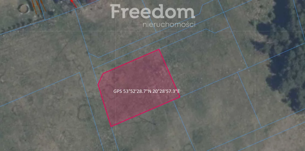Działka 879,00 m², oferta nr , 9559/3685/OGS, Różnowo