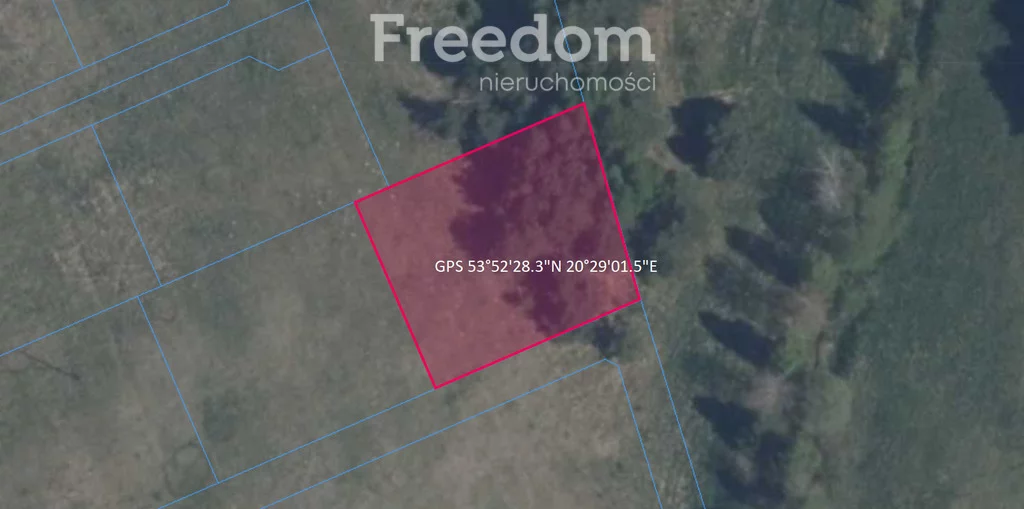 Działka 1 003,00 m², oferta nr , 9558/3685/OGS, Różnowo