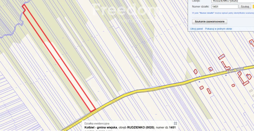 Działka 14 909,00 m², oferta nr , 10027/3685/OGS, Rudzienko