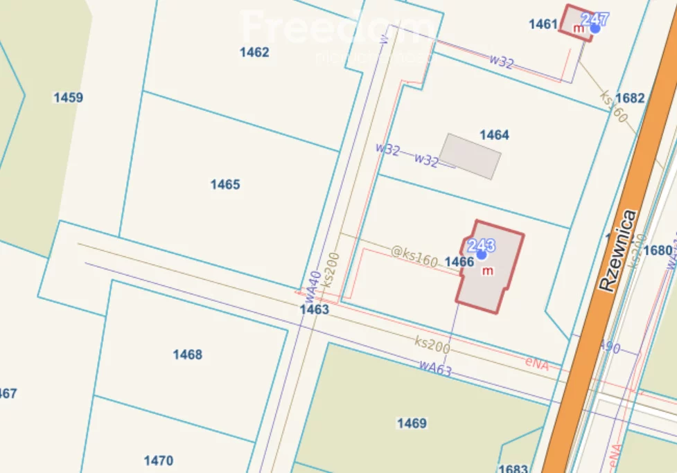 Działka 1 017,00 m², oferta nr , 10698/3685/OGS, Rzeczenica, os. Rzewnica