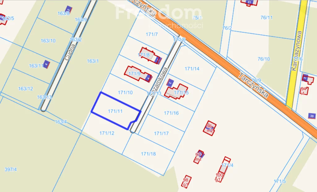 Działka 1 000,00 m², oferta nr , 11401/3685/OGS, Ojrzanów, Sezamkowa