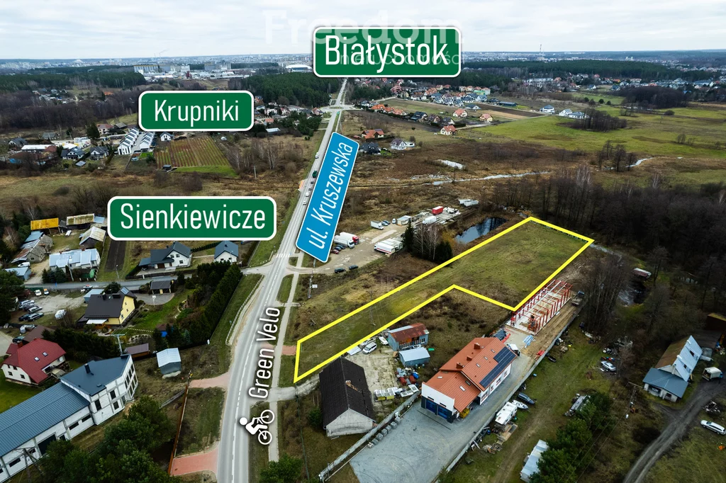 Działka 4 446,00 m², Sienkiewicze, Sprzedaż