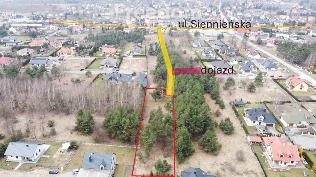 Działka 1 689,00 m², oferta nr , 11368/3685/OGS, Ostrowiec Świętokrzyski, Siennieńska