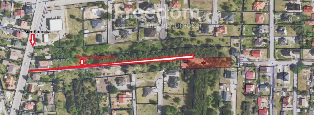 Działka 1 689,00 m², oferta nr , 11368/3685/OGS, Ostrowiec Świętokrzyski, Siennieńska