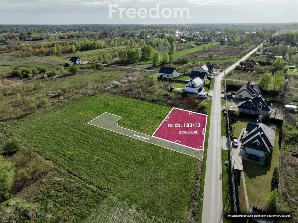 Działka 2 655,00 m², oferta nr , 10407/3685/OGS, Kazimierów, Śliwkowa