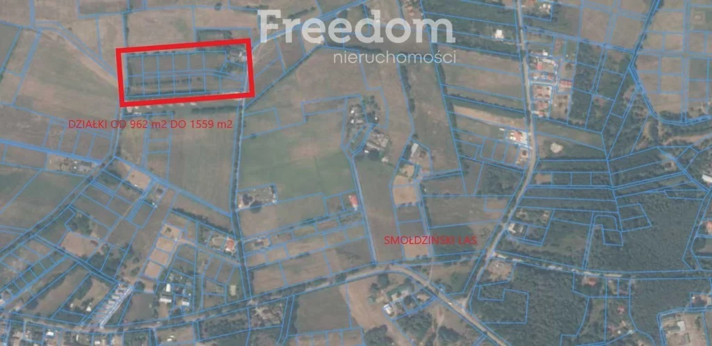 Działka 962,00 m², oferta nr , 9983/3685/OGS, Smołdziński Las