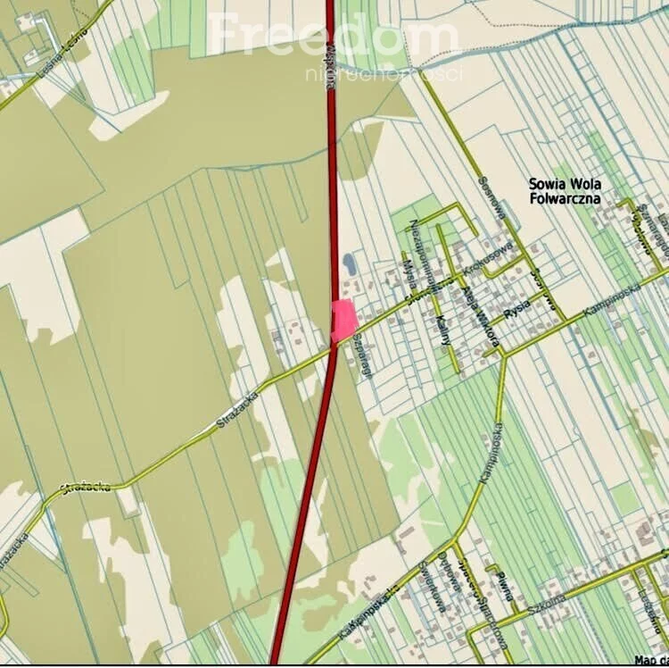 Działka 1 600,00 m², oferta nr , 10106/3685/OGS, Sowia Wola