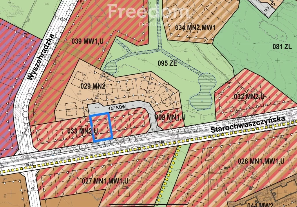 Działka 659,00 m², oferta nr , 10970/3685/OGS, Gdynia, Wielki Kack, Wielki Kack, Starochwaszczyńska