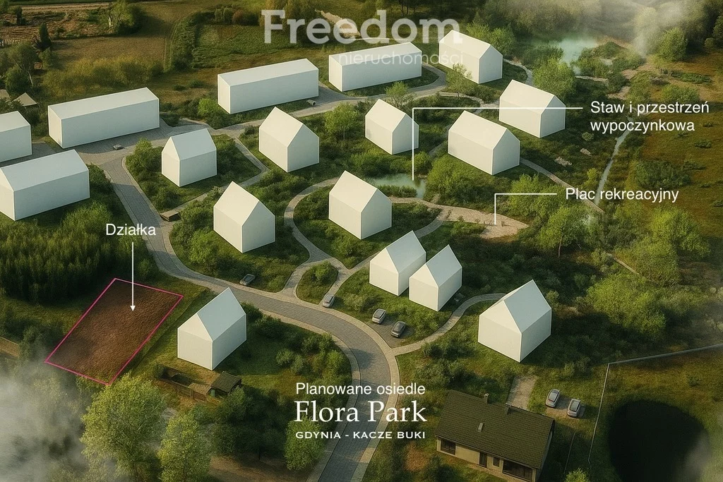 Działka 659,00 m², oferta nr , 10970/3685/OGS, Gdynia, Wielki Kack, Wielki Kack, Starochwaszczyńska