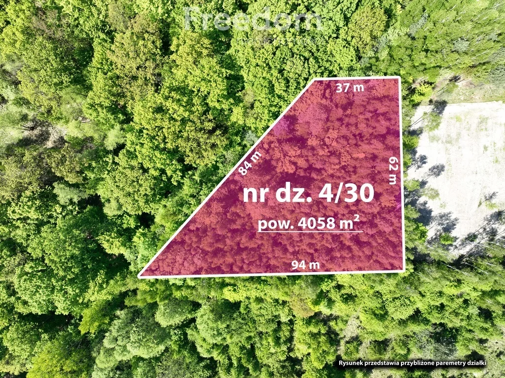 Działka 4 058,00 m², oferta nr , 10519/3685/OGS, Studzieniec