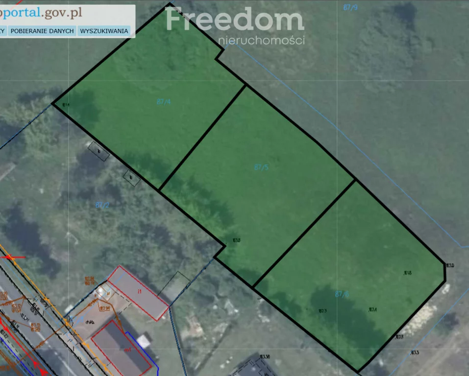 Działka 1 163,00 m², oferta nr , 11358/3685/OGS, Sucha