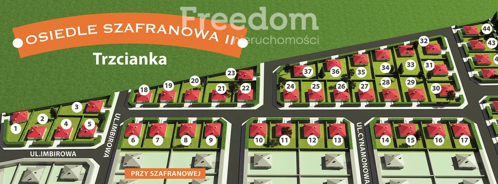 Działka 613,00 m², oferta nr , 11297/3685/OGS, Trzcianka, Szafranowa