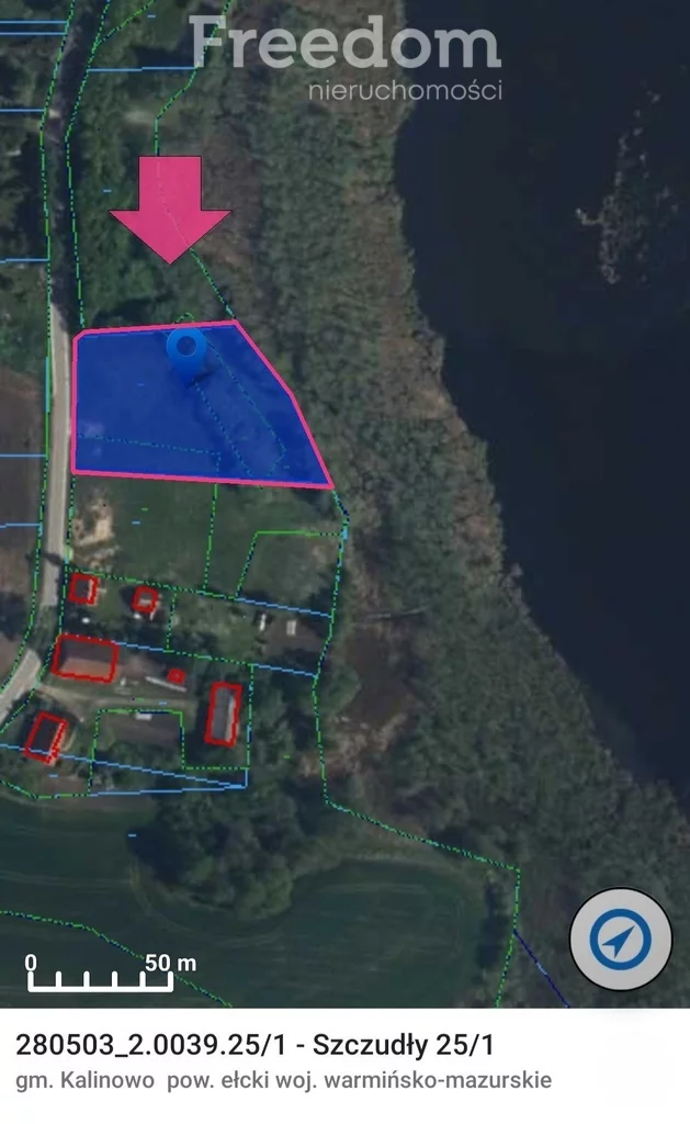 Działka 3 956,00 m², oferta nr , 8710/3685/OGS, Szczudły