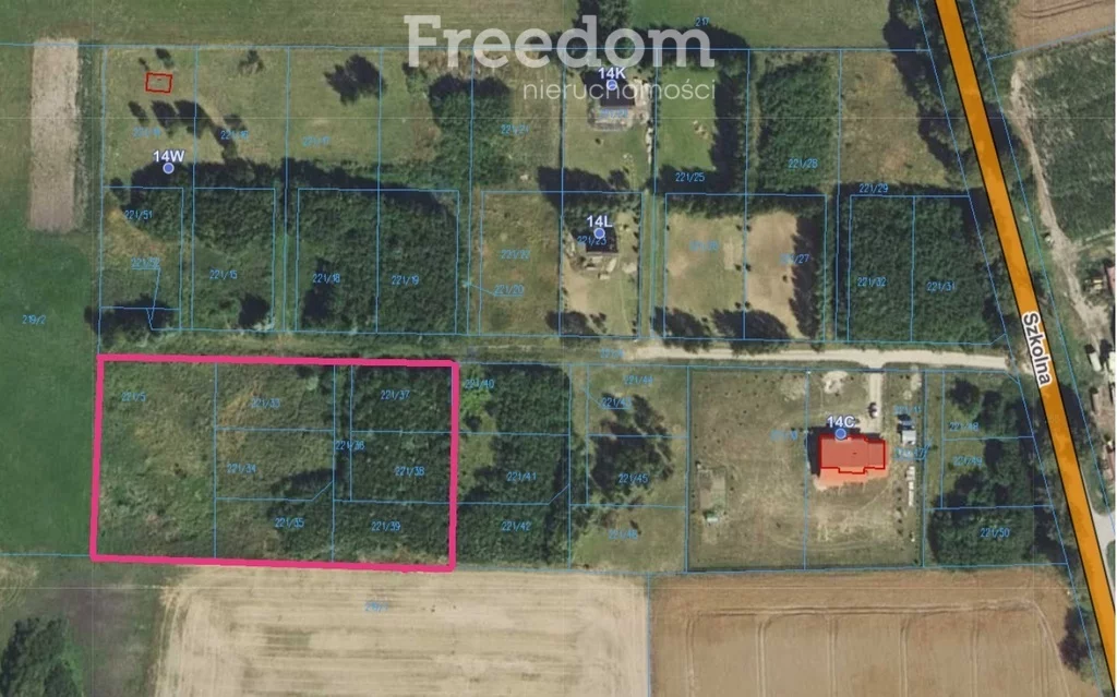 Działka 5 750,00 m², oferta nr , 11371/3685/OGS, Srokowo, Szkolna
