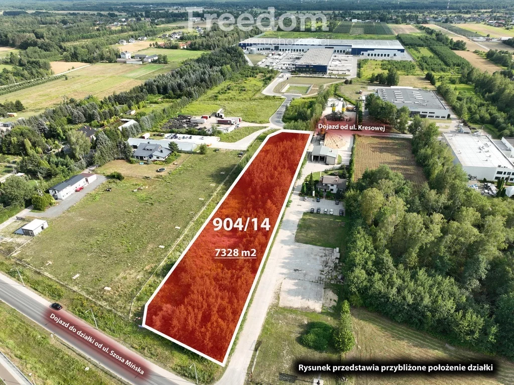 Działka 7 328,00 m², oferta nr , 7565/3685/OGS, Duchnów, Szosa Mińska