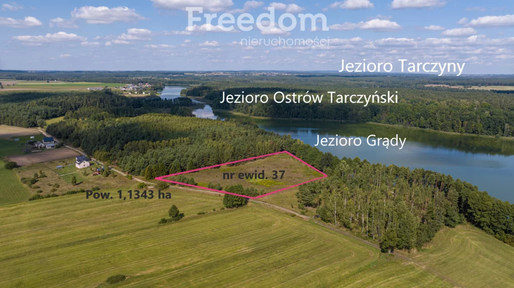 Działka 11 343,00 m², Tarczyny, Sprzedaż