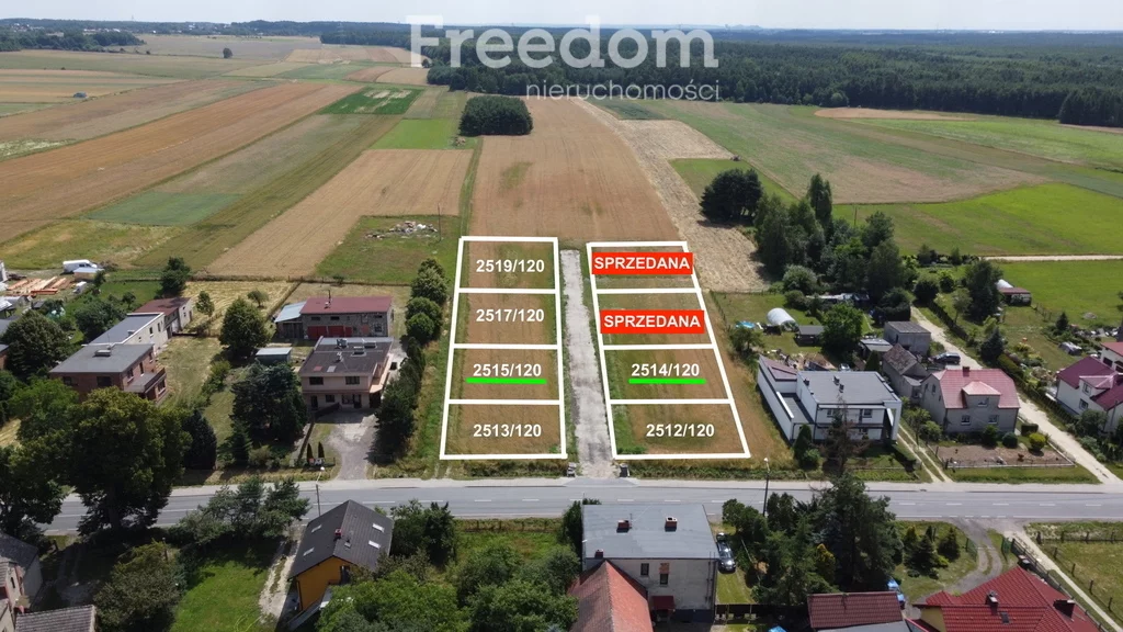 Działka 708,00 m², Trachy, Sprzedaż