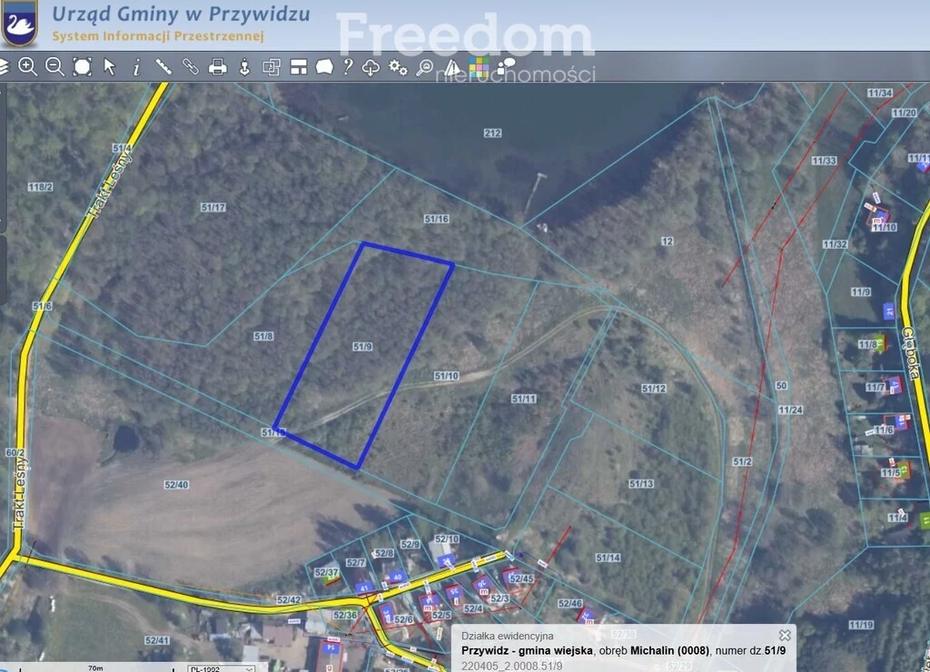 Działka 4 210,00 m², oferta nr , 10746/3685/OGS, Klonowo Dolne, Trakt Leśny