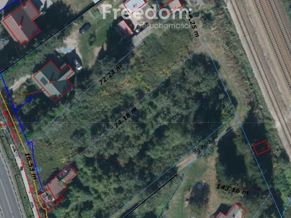 Działka 1 137,00 m², oferta nr , 8962/3685/OGS, Łuków, Trzaskoniec