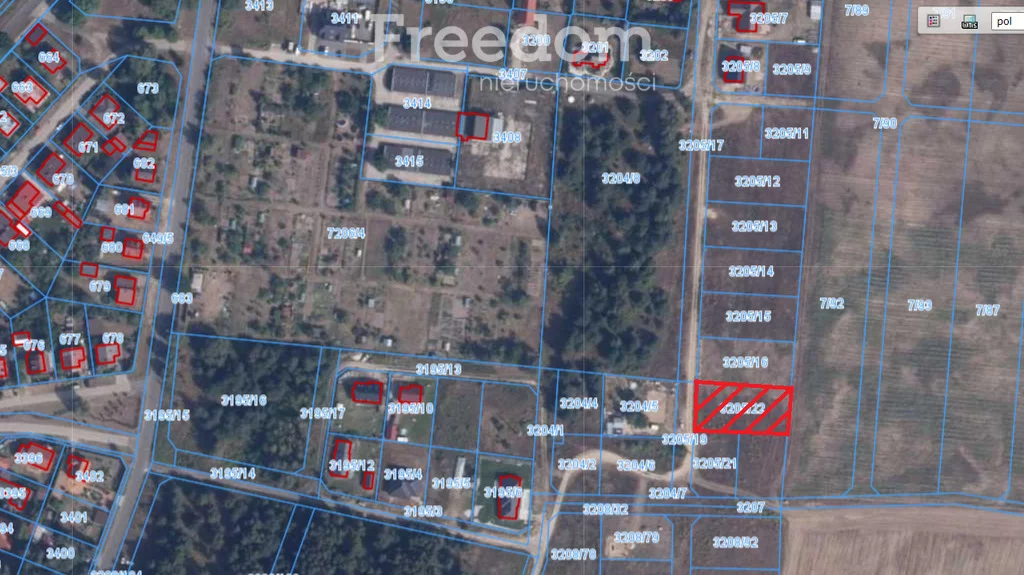 Działka 1 243,00 m², oferta nr , 5490/3685/OGS, Trzcianka