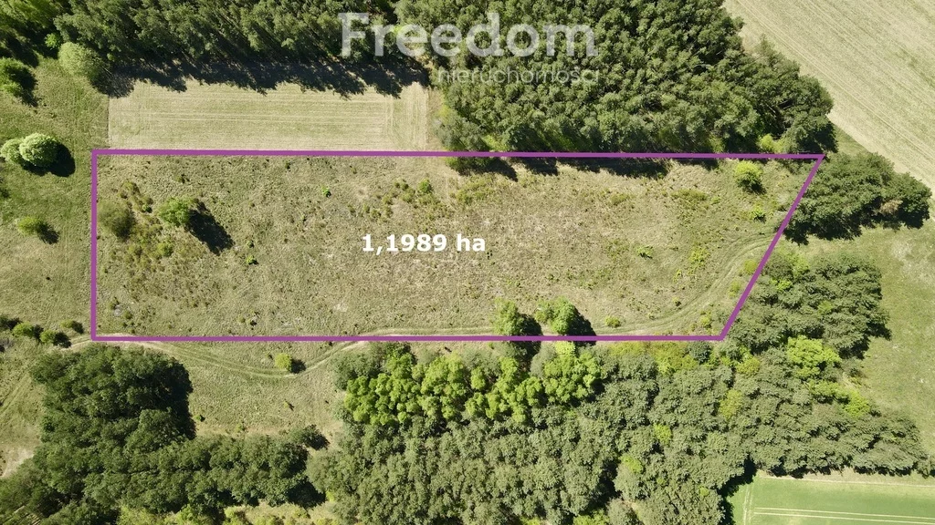 Działka 11 989,00 m², Uhowo, Sprzedaż