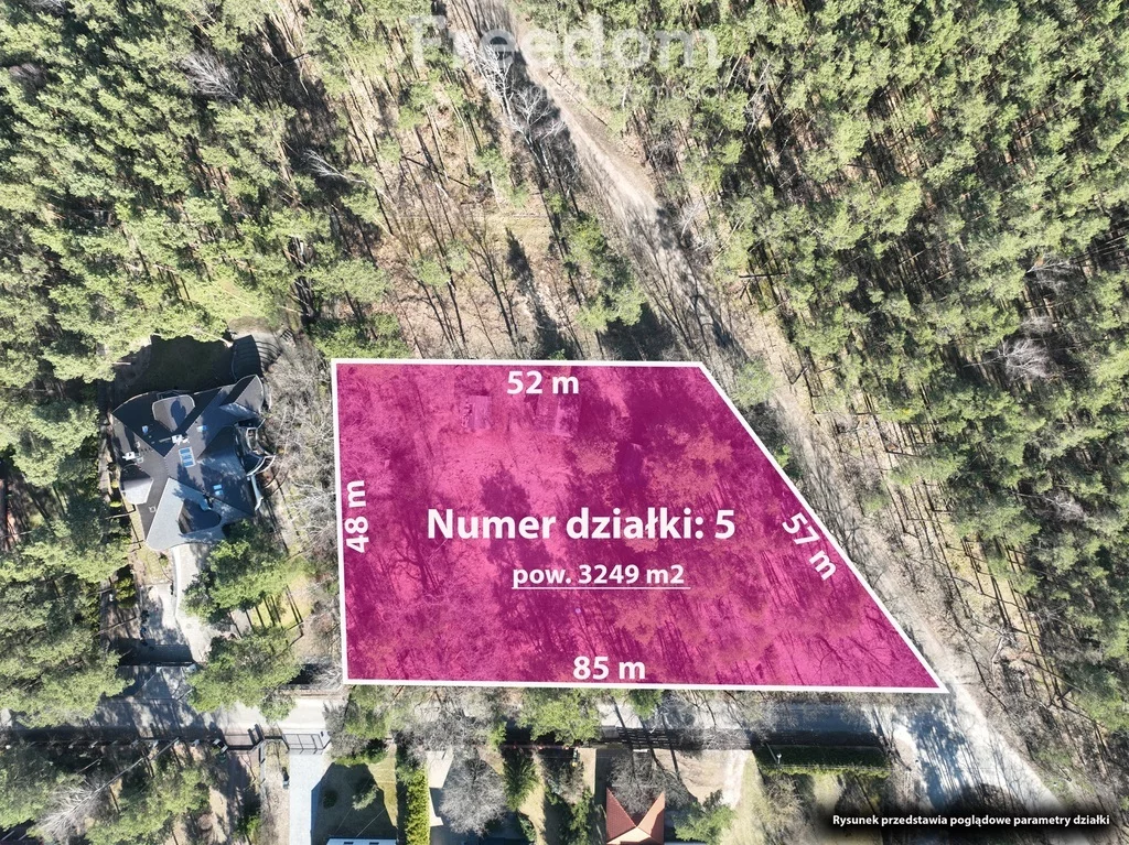Działka 3 249,00 m², oferta nr , 10230/3685/OGS, Warszawa, Wawer, Wawer