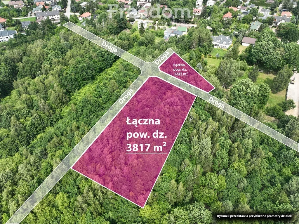 Działka 5 064,00 m², oferta nr , 10796/3685/OGS, Kobyłka, Wiesławska