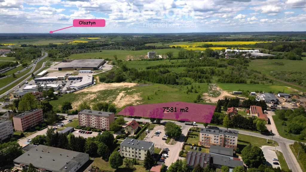 Działka 7 581,00 m², oferta nr , 7958/3685/OGS, Barczewo, Wojska Polskiego