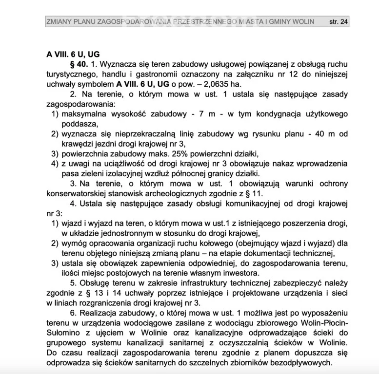 Działka 20 600,00 m², oferta nr , 10330/3685/OGS, Wolin