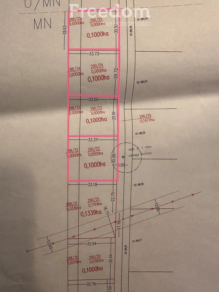 Działka na sprzedaż, 1 000,00 m², oferta nr 10317/3685/OGS