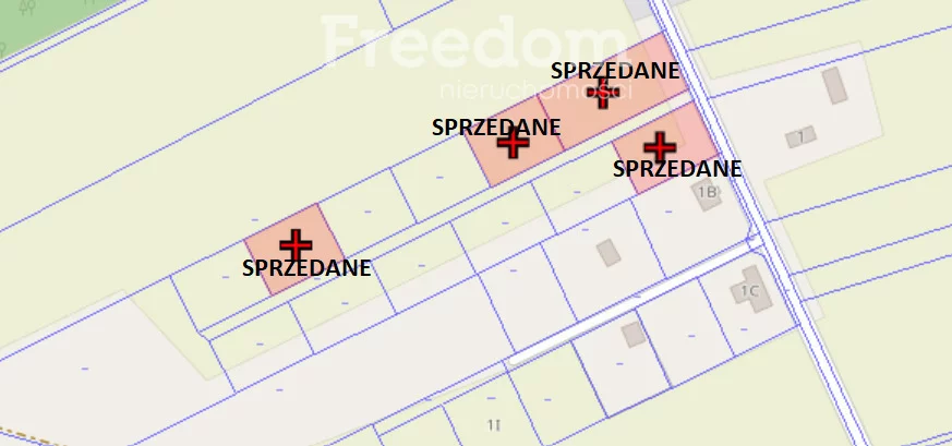 Działka 1 170,00 m², oferta nr , 7721/3685/OGS, Zaberbecze