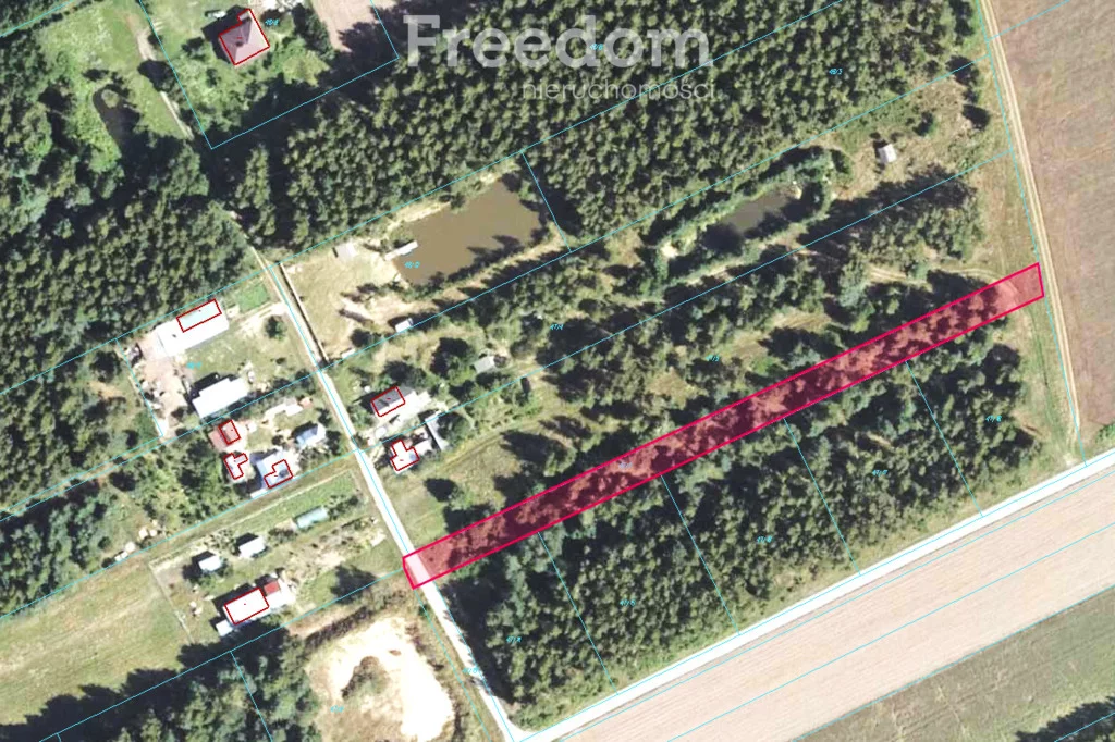 Działka 1 989,00 m², oferta nr , 8351/3685/OGS, Zalutyń
