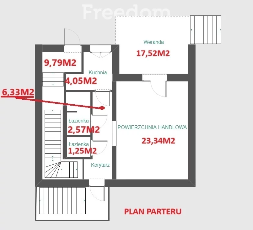 Lokal użytkowy 110,00 m², oferta nr , 2283/3685/OLW, Ostrowiec Świętokrzyski, Bałtowska