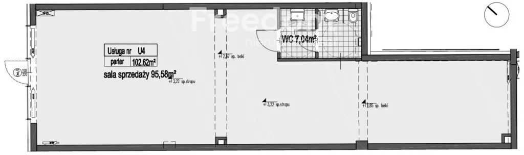 Lokal użytkowy 102,62 m², Białystok, Piaski, Sprzedaż