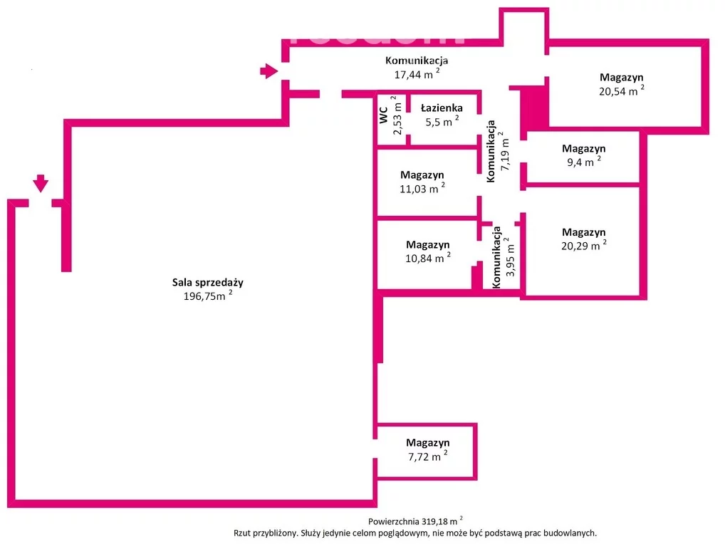 Lokal użytkowy 313,18 m², oferta nr , 1939/3685/OLS, Świnoujście, Bohaterów Września
