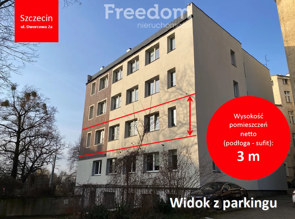 Biuro 240,00 m², oferta nr , 1784/3685/OLW, Szczecin, Dworcowa 2A