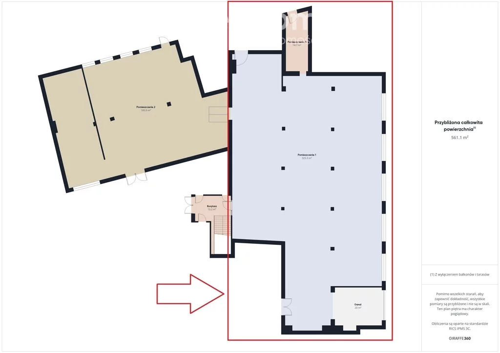Lokal użytkowy 370,00 m², oferta nr , 2289/3685/OLW, Skoczów, Fabryczna