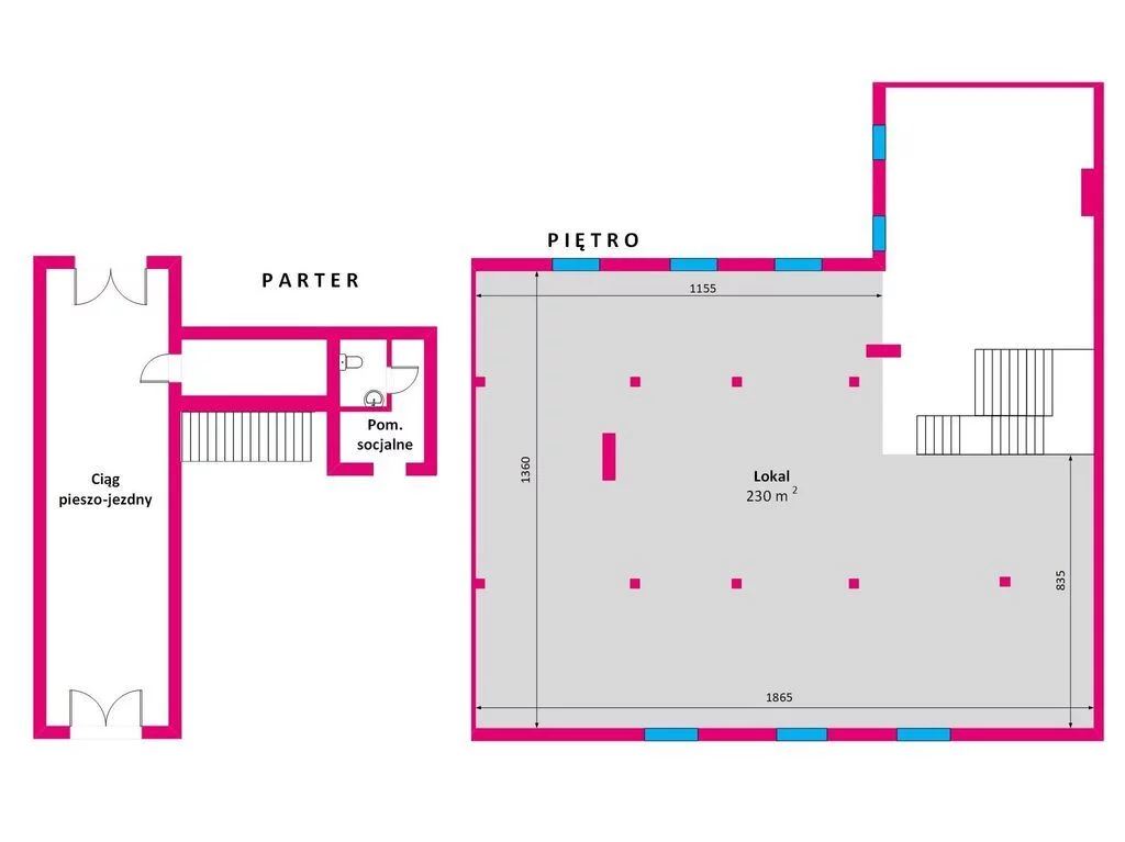 Lokal użytkowy 230,00 m², oferta nr , 2151/3685/OLW, Jarosław, Grunwaldzka