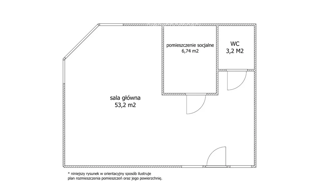 Lokal użytkowy 52,20 m², oferta nr , 1778/3685/OLS, Iława, Jana III Sobieskiego