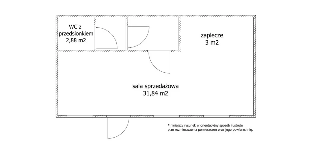 Lokal użytkowy 37,70 m², oferta nr , 1920/3685/OLS, Iława, Jana III Sobieskiego